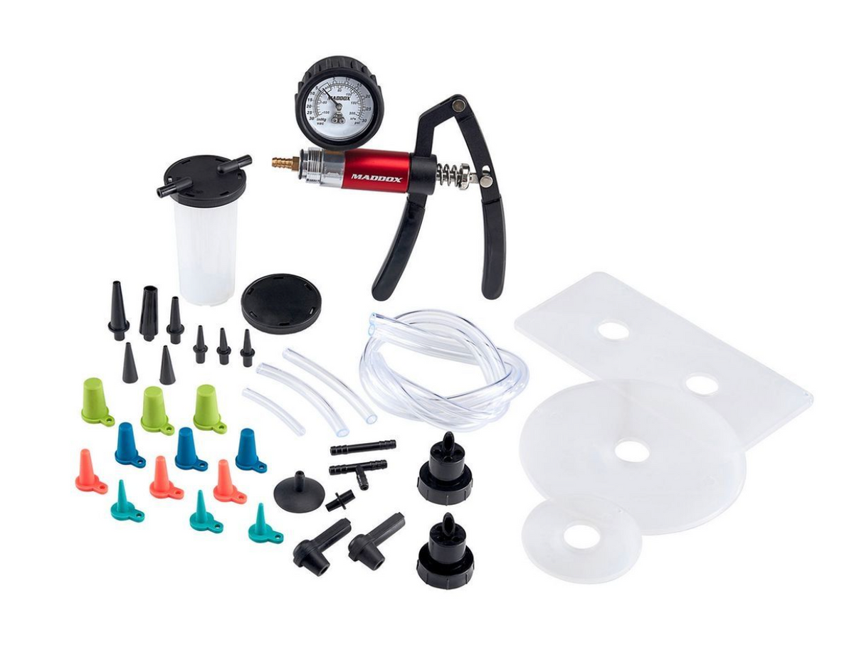 Dual Vacuum/Pressure Hand Pump Kit Maddox Brotherz Tools