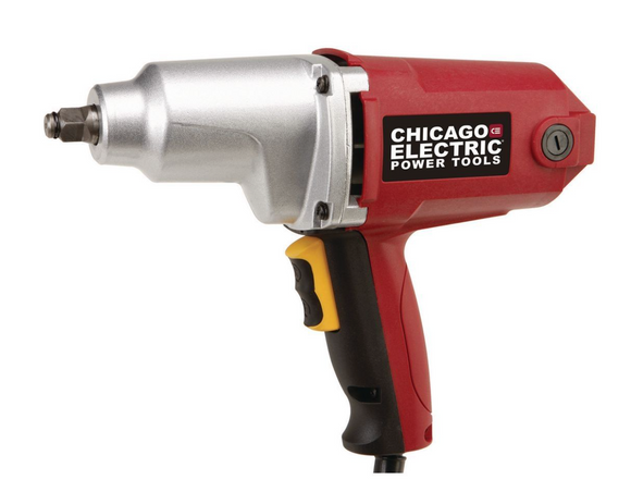 7 Amp, 1/2 in. Impact Wrench with Rocker Switch Chicago Electric