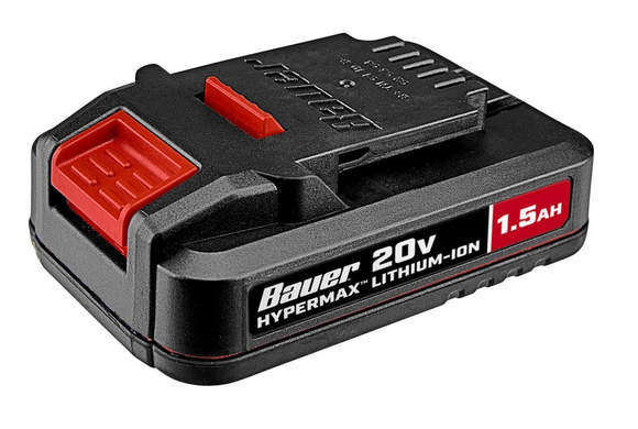 20V 1.5 Ah Lithium-Ion Compact Battery Bauer