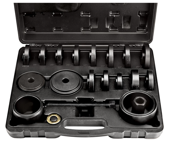 Front Wheel Drive Bearing Remover and Installer Kit, 21 Piece Maddox