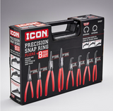 Precision Snap Ring Pliers, 8 Piece ICON