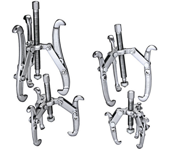 Three-Jaw Puller Set, 4 Piece Pittsburgh