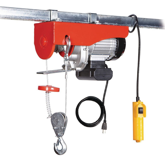 880 Lb. Electric Hoist With Remote Control Pittsburgh