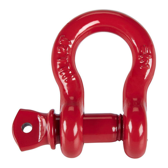 1/2 In. D-Ring Shackle For ATV, Red Badland